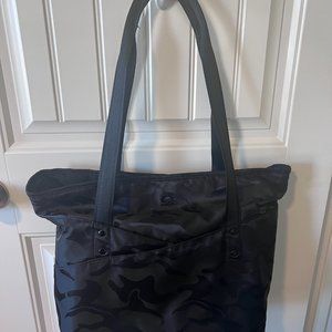 Ogio Black Camo Work/Travel Tote with suitcase sleeve